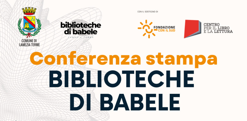 Conferenza Stampa Biblioteche di Babele